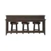Liberty Furniture 297-OT-4PCS Paradise Valley - 4 Piece Living Room Set - Saddle Brown