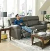 Jackson Furniture Industries 1001-1153/18-1253/18 Atlas - Reclining Sofa - Charcoal