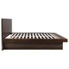 CoasterEssence 200711KE Jessica - Eastern King Platform Bed With Rail Seating - Cappuccino