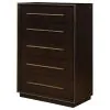 CoasterElevations 223265 Durango - 5-Drawer Bedroom Chest - Smoked Peppercorn