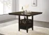CoasterEveryday 100958 Jaden - Square Counter Height Dining Table - Espresso
