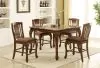 Furniture of America CM3873PT Johannesburg - Counter Height Table - Brown Cherry