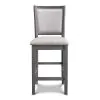 New Classic D3651-22-GRY New Classic D3651-22-GRY Amy - Counter Chair (Set of 2) - Gray