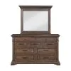 New Classic 00-658-DM New Classic 00-658-DM Mar Vista - Dresser & Mirror - Walnut