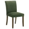 Coaster Fine Furniture 106378 Cantley - Upholstered Dining Side Chair (Set of 2) - Green