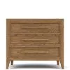 Riverside Furniture 51869 Halbrooke - 3 Drawer Nightstand - Light Brown