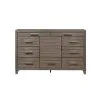 New Classic B3412-050 Harrisburg - 9 Drawer Dresser - Walnut