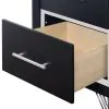 New Classic B1891-040 Ava - 2 Drawer Nightstand - Ebony