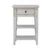 Liberty Furniture 110W-OT1021 Liberty Furniture 110W-OT1021 Lake House - Chair Side Table - Weathered White