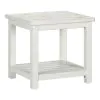 Liberty Furniture 142-OT1020 Backroads - End Table - Weathered White & Parchment Brown