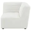 CoasterElevations 551622 Sunny - Upholstered Corner Chair Natural - Ivory