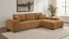 Coaster Fine Furniture 509340B2 Octavia - RAF Chaise With Pillows, Box 2 of 2 - Amber