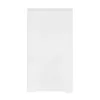 Pulaski Furniture P021773 Contemporary 4-Shelf Sliding Door Bookcase - White / Black