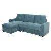 New Classic 27-U1820-2NP Greer - 2 Pieces LAF Sofa/Chaise - Green