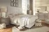 Ashley Furniture B130-582 Ashley Furniture B130-582 Dolante - King Upholstered Bed - Beige