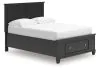Ashley Furniture B687B22 Ashley Furniture B687B22 Lanolee - Full Panel Storage Bed - Black