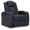Ashley Furniture 3660313 Ashley Furniture 3660313 Fyne-Dyme - Power Recliner/Adj Headrest - Sapphire