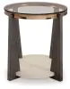 Ashley Furniture T432-6 Frazwa - Round End Table - Multi
