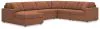 Ashley Furniture 92102S45 Ashley Furniture 92102S45 Modmax - 6-Piece Sectional With Laf Corner Chaise - Spice