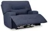 Ashley Furniture 9360782 Ashley Furniture 9360782 Acklen Place - Wide Seat Power Recliner - Navy