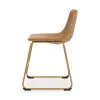 Ashley Furniture PCD373-03 Ashley Furniture PCD373-03 Ciabori - Dining Upholstered Side Chair (Set of 2) - Toast / Gold