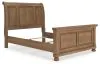 Ashley Furniture PCB779B14 Ashley Furniture PCB779B14 Feddinger - Queen Sleigh Bed - Medium Brown