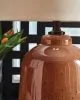 Ashley Furniture L430904 Aaleahya - Glass Table Lamp - Rust