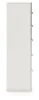 Ashley Furniture PCB3381-46 Zuraleus - Five Drawer Chest - White
