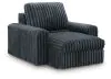 Ashley Furniture PC8680515P Ashley Furniture PC8680515P HamlinBay - Power Gliding Chaise - Gunmetal
