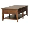 Liberty Furniture 210-OT-3PCS Lake House - 3 Piece Table Set (1 Cocktail 2 End Tables) - Rustic Brown