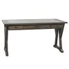 Liberty Furniture 466-HOJ-CDS Stone Brook - 3 Piece Home Office Set (Complete Desk) - Rustic Saddle