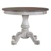 Liberty Furniture 303W-CD-PED Ocean Isle - Pedestal Table - Antique White