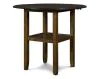 New Classic D1701-42S-BRN New Classic D1701-42S-BRN Gia - 3 Piece Dining Set (Counter Drop Leaf Table & 2 Chairs) Faux Leather - Brown