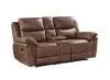 New Classic U5985-25-BRN New Classic U5985-25-BRN Ryland - Console Loveseat With Dual Recliners - Brown