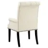 CoasterEssence 190163 Alana - Fabric Upholstered Dining Arm Chair - Beige