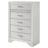 CoasterEveryday 205115 Miranda - 5-Drawer Bedroom Chest - White