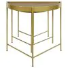 Coaster Fine Furniture 936156 Tristen - 3 Piece Demilune Nesting Table - Brown And Gold