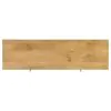 CoasterEveryday 953512 Draco - 2-Drawer Console Table Hand Carved Details - Natural