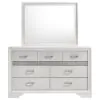 CoasterEveryday 205113M Miranda - 7-Drawer Dresser With Mirror - White