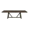 Intercon HR-TA-42101-RCV-C Hearst - Trestle Table - Reclaimed Chevron
