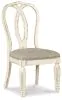 Ashley Furniture D743-02 Realyn - Dining UPH Side Chair (Set of 2) - Ribbonback - Chipped White