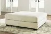 Ashley Furniture 1960408 Rawcliffe - Oversized Accent Ottoman - Parchment