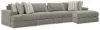 Ashley Furniture 58103S14 Ashley Furniture 58103S14 Avaliyah - 4-Piece Sectional With Raf Corner Chaise - Ash