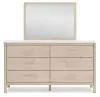 Ashley Furniture B2615B1 Ashley Furniture B2615B1 Cadmori - Dresser And Mirror - Two-Tone