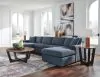 Ashley Furniture 92121S19 Ashley Furniture 92121S19 Modmax - 4-Piece Sectional  With Laf And Raf Corner Chaises - Ink