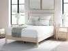 Ashley Furniture B2615B4 Ashley Furniture B2615B4 Cadmori - Queen Upholstered Panel Bed - Two-tone