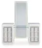 Ashley Furniture B822B7 Chalanna - Vanity With Mirror - White