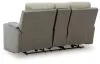 Ashley Furniture PC6320418 WhipLash - Power Reclining Loveseat With Console / Adj Headrest - Sisal