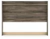 Ashley Furniture PCB2005-57 Ashley Furniture PCB2005-57 Elbrim - Queen Panel Headboard - Brown