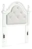 Ashley Furniture PCB1819-153 Ashley Furniture PCB1819-153 Kozlani - Twin Upholstered Panel Headboard - White